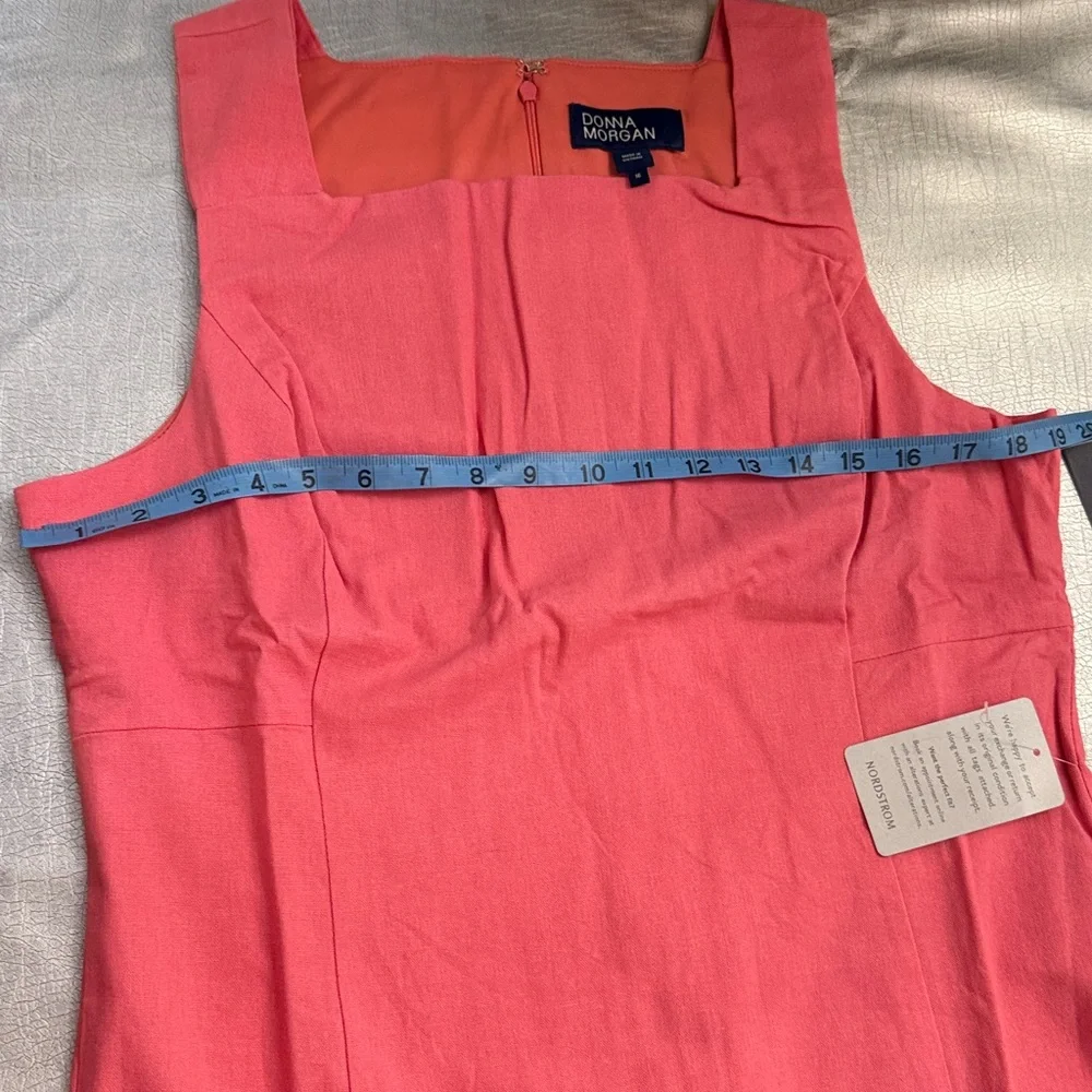 NWT Donna Morgan pink Sleeveless Dress size 16 - Picture 7 of 10